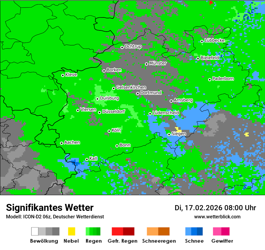 Signifikantes Wetter