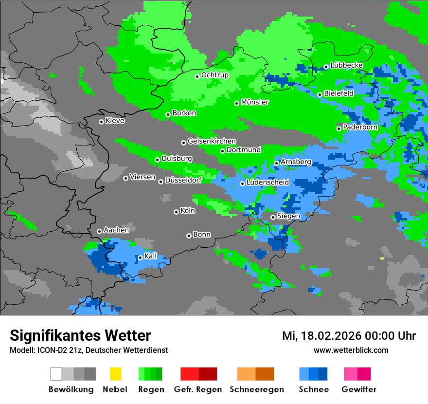 Signifikantes Wetter