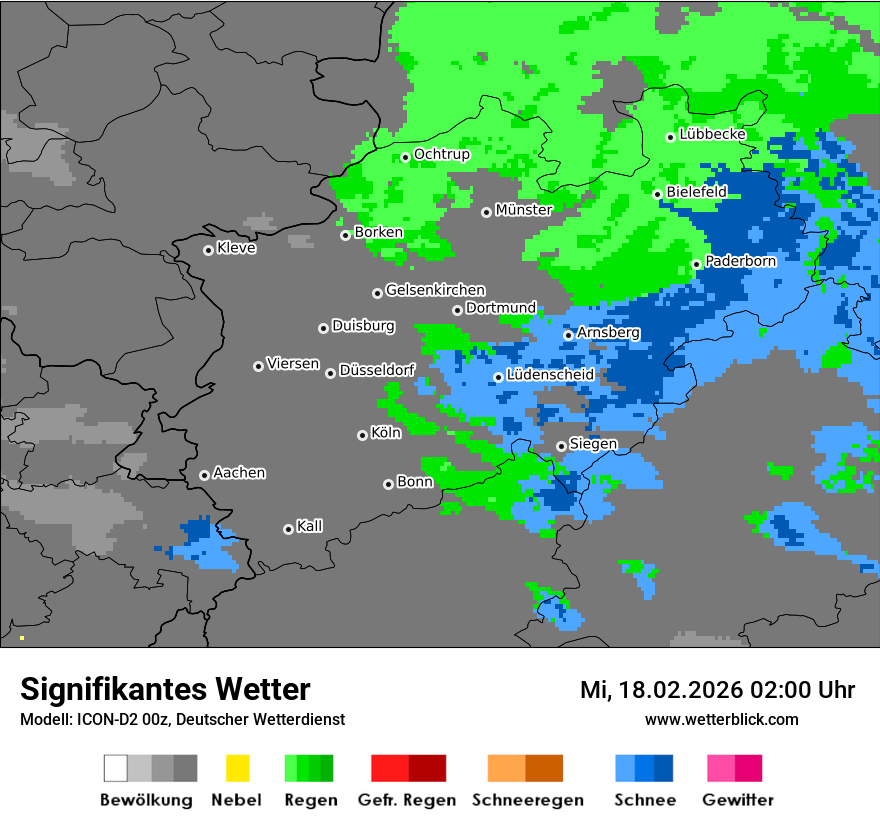 Signifikantes Wetter