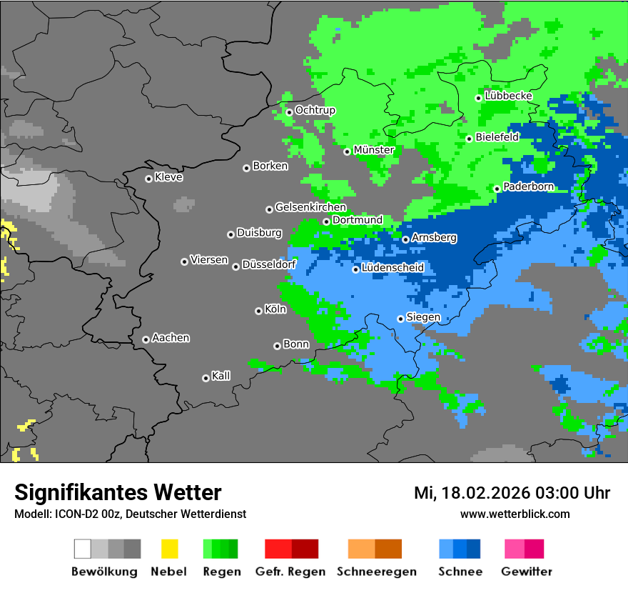Signifikantes Wetter