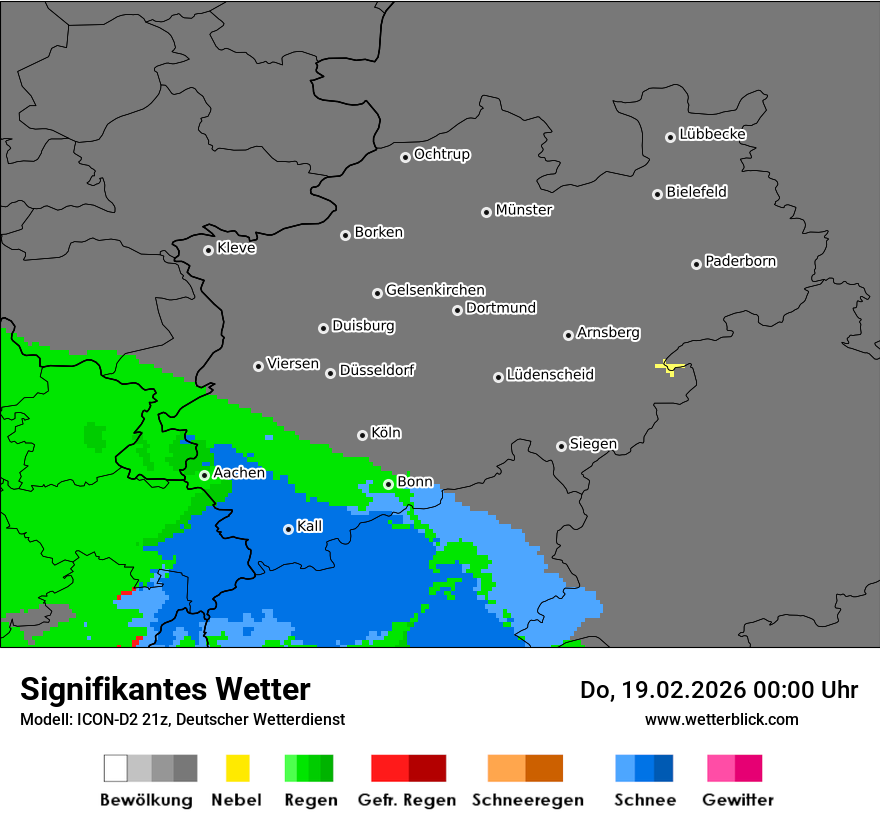 Signifikantes Wetter