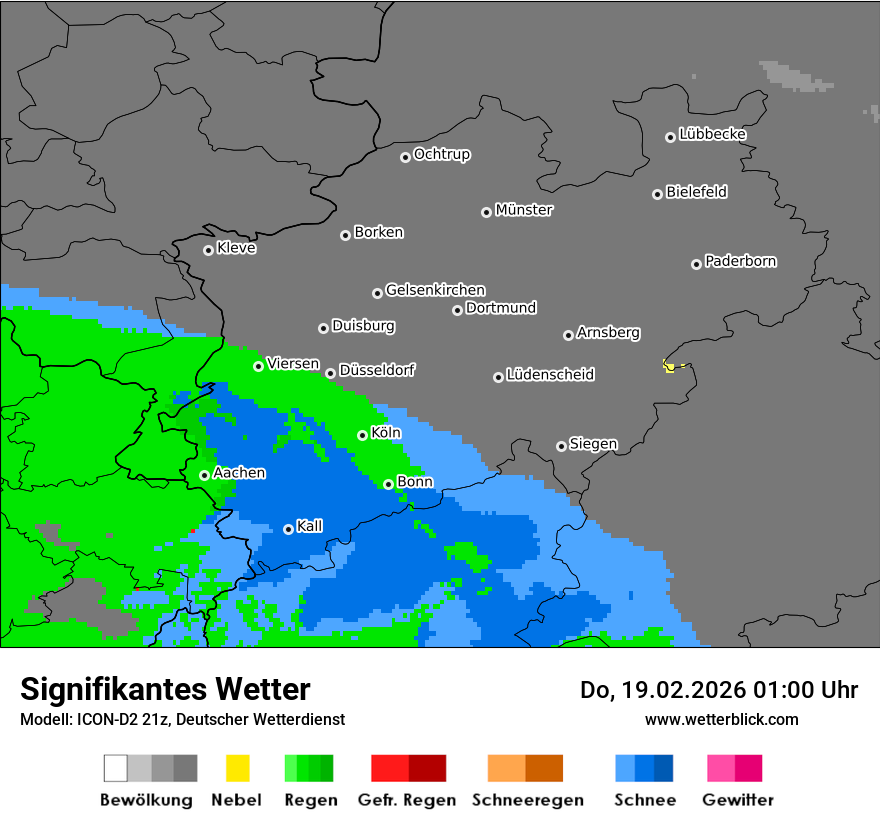 Signifikantes Wetter