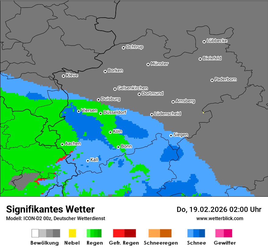 Signifikantes Wetter