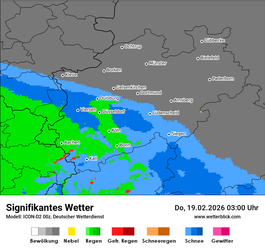 Signifikantes Wetter