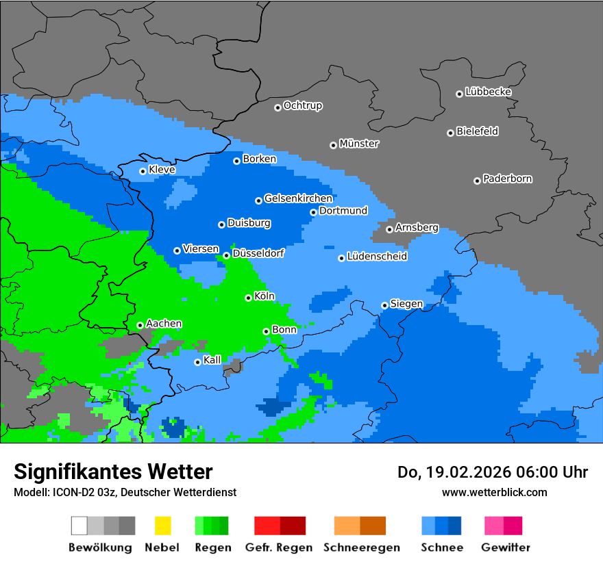 Signifikantes Wetter