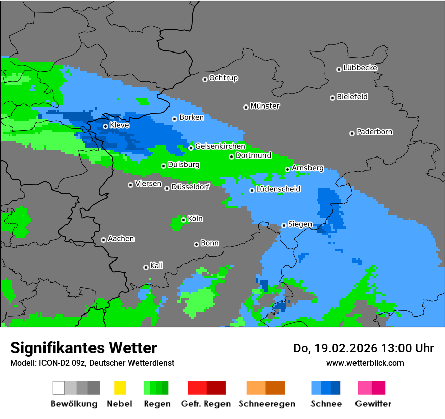 Signifikantes Wetter