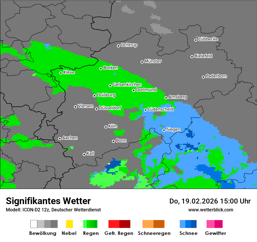 Signifikantes Wetter