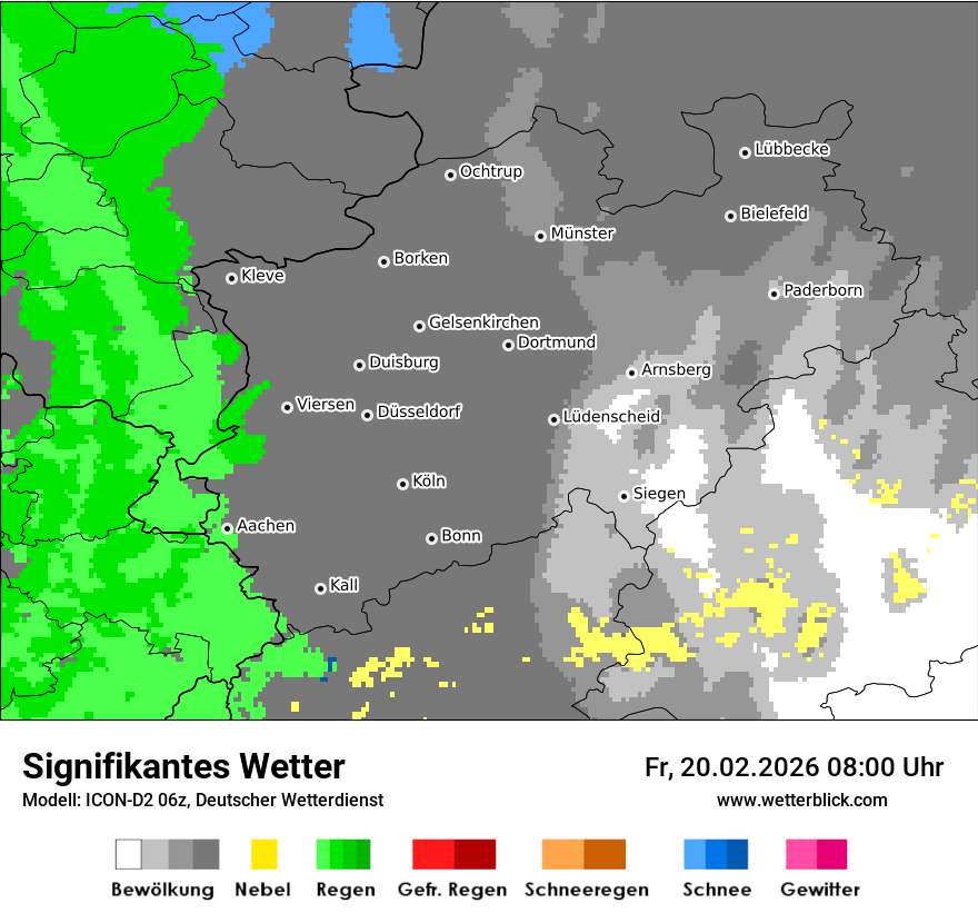 Signifikantes Wetter