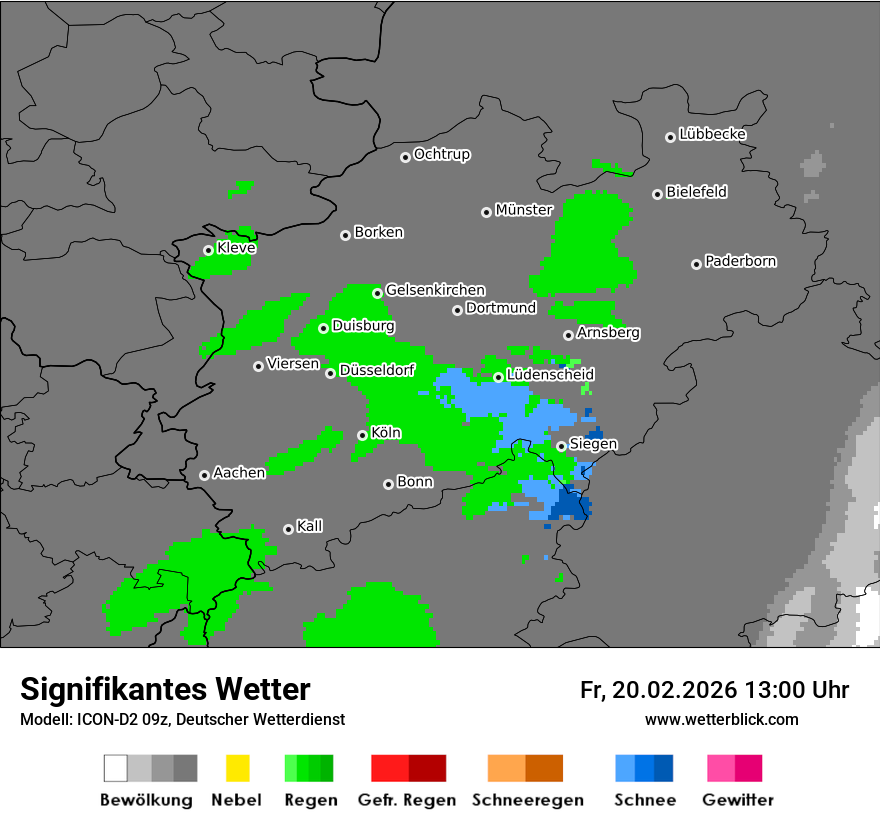 Signifikantes Wetter