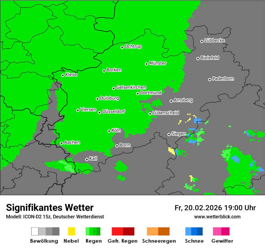 Signifikantes Wetter