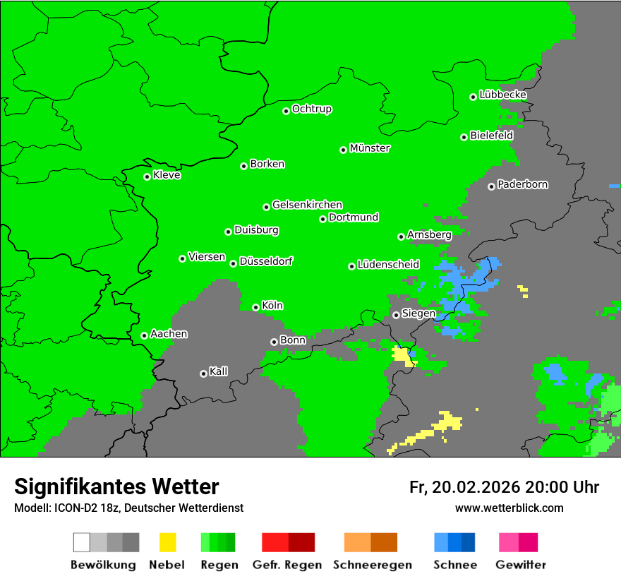 Signifikantes Wetter