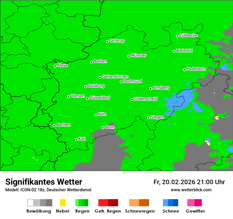 Signifikantes Wetter