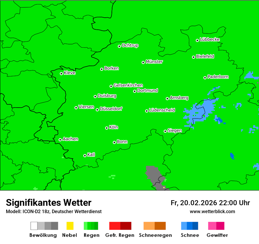 Signifikantes Wetter