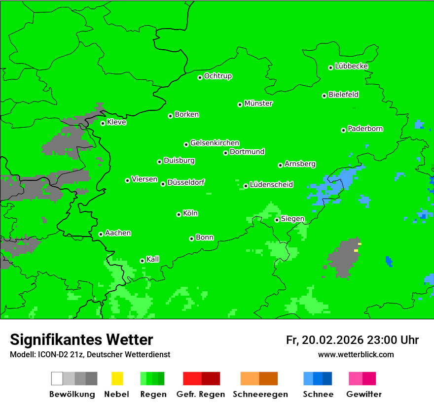 Signifikantes Wetter