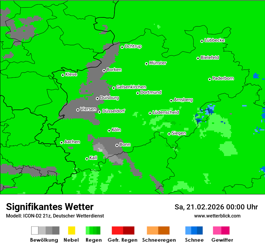 Signifikantes Wetter