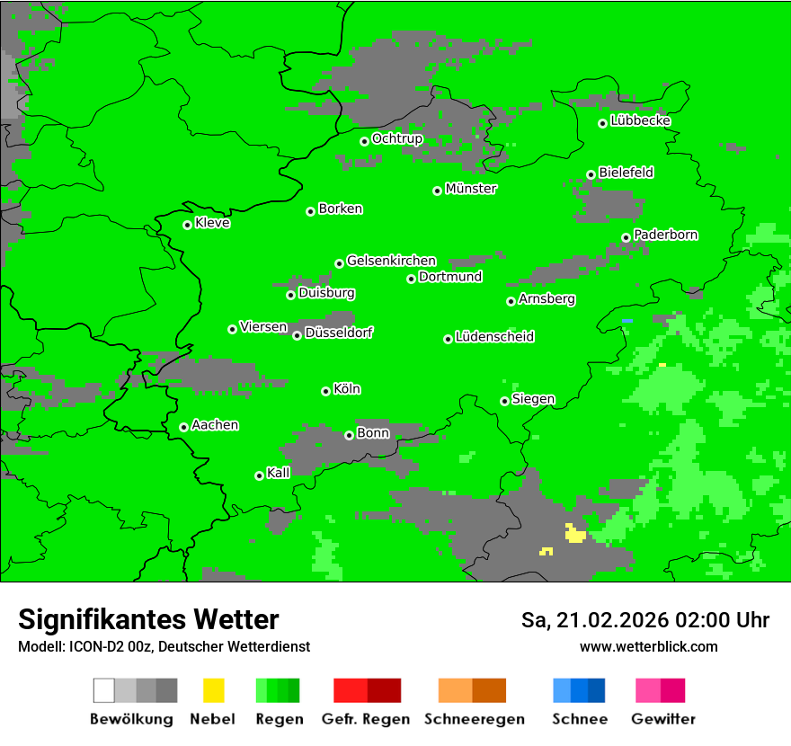 Signifikantes Wetter