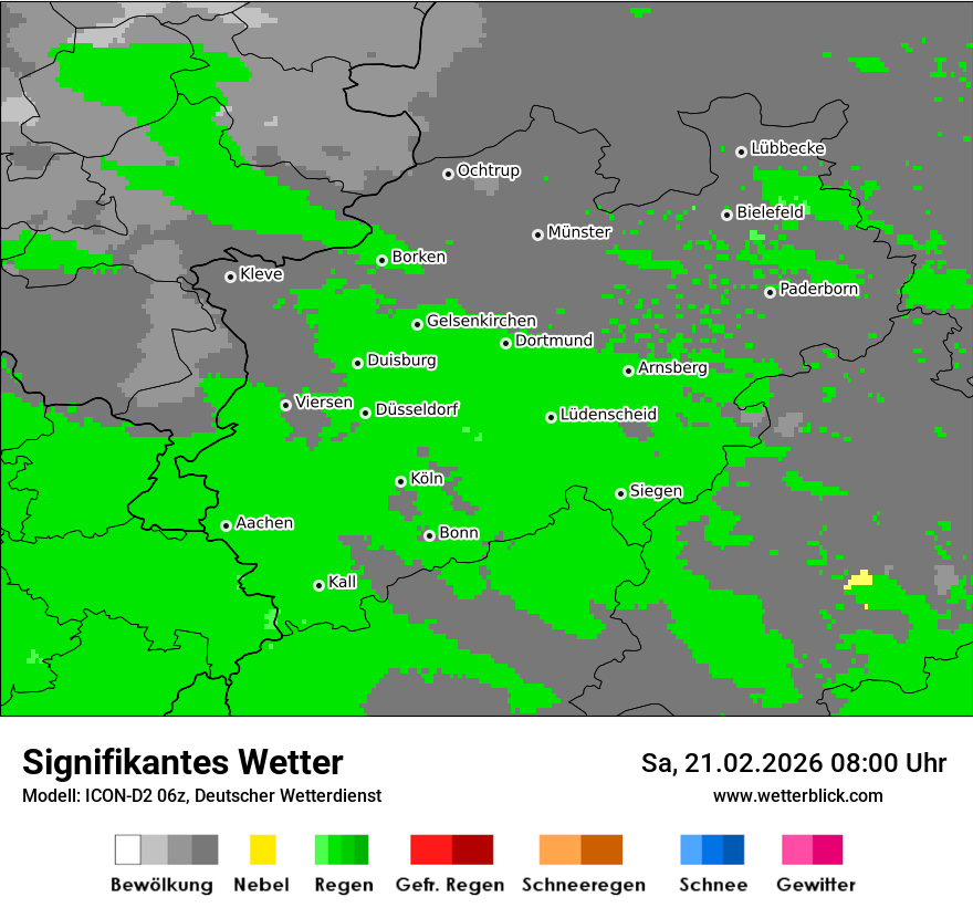 Signifikantes Wetter