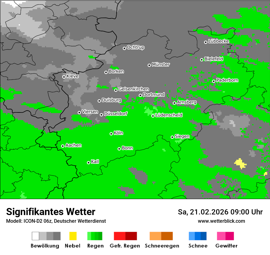 Signifikantes Wetter