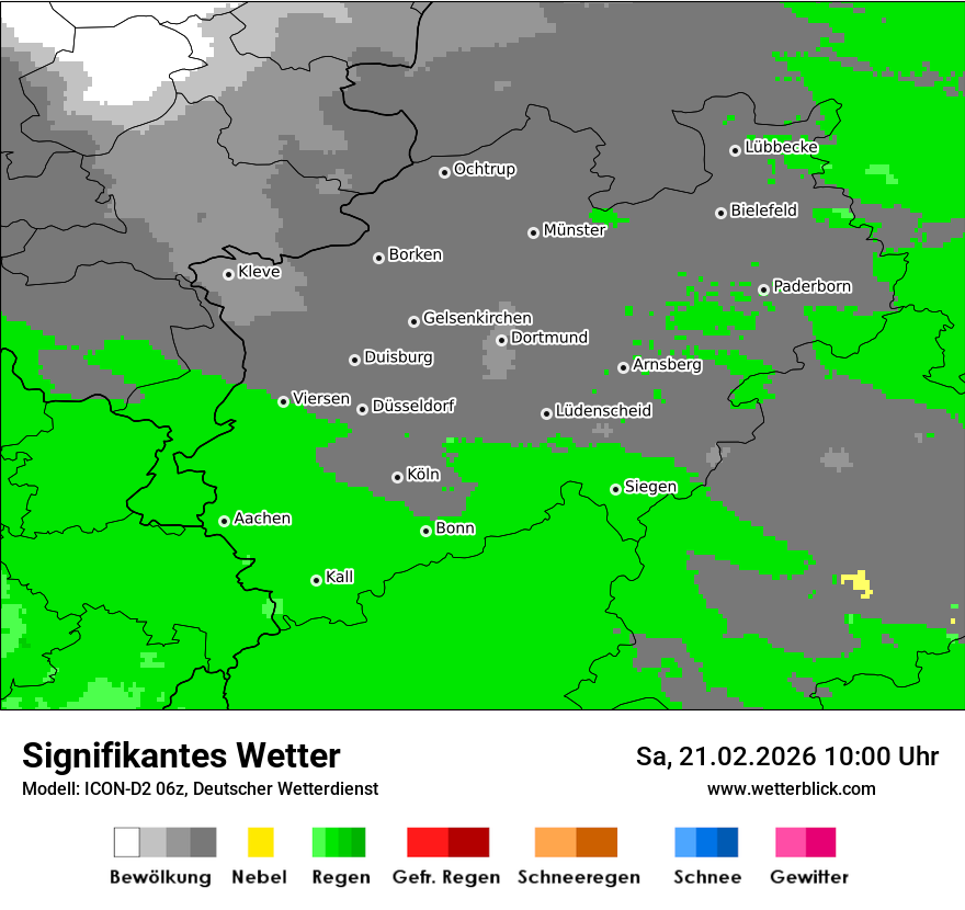 Signifikantes Wetter