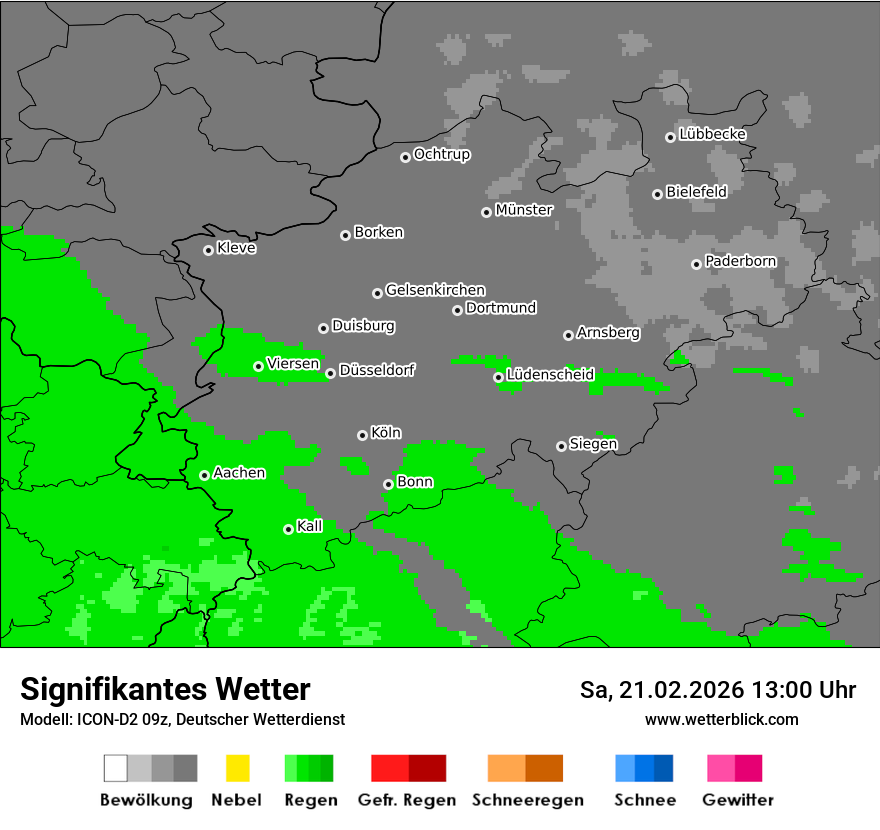 Signifikantes Wetter
