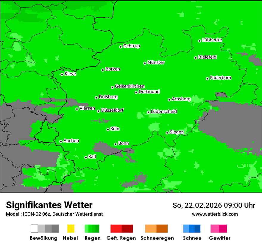 Signifikantes Wetter