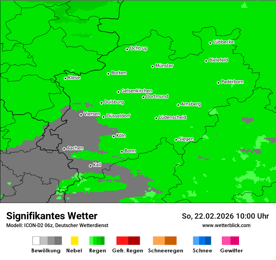 Signifikantes Wetter