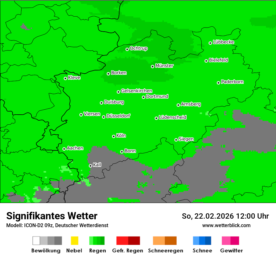 Signifikantes Wetter