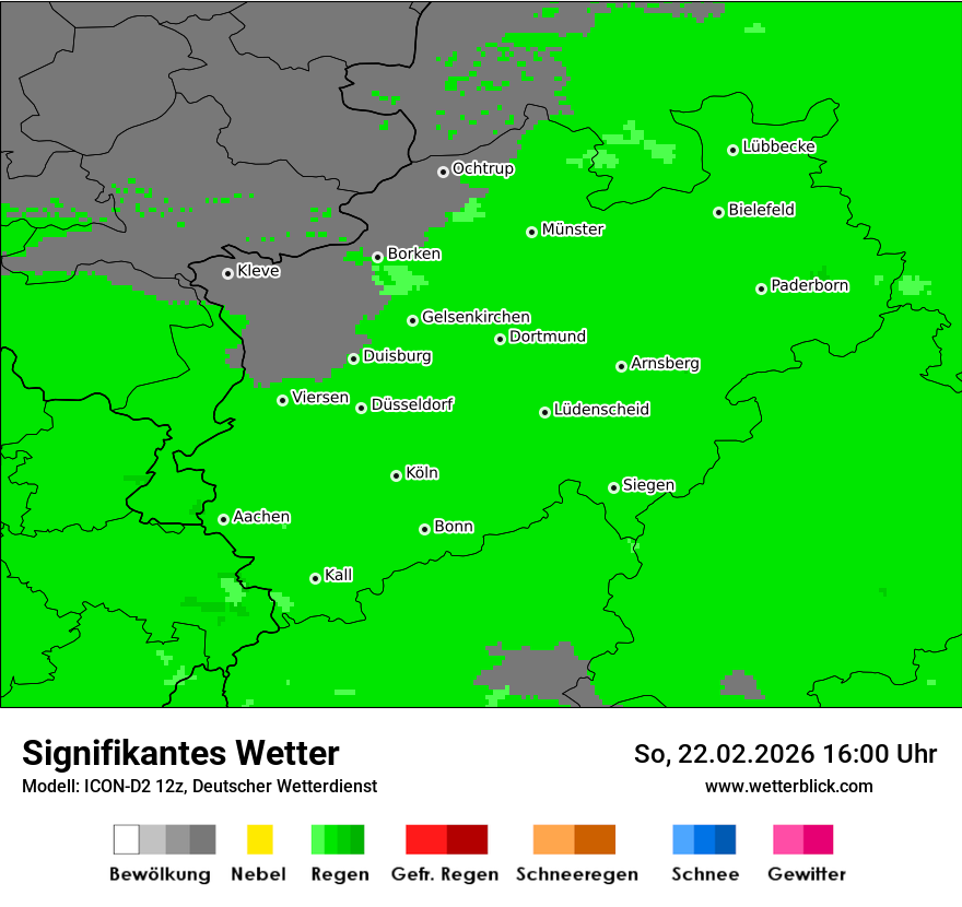 Signifikantes Wetter