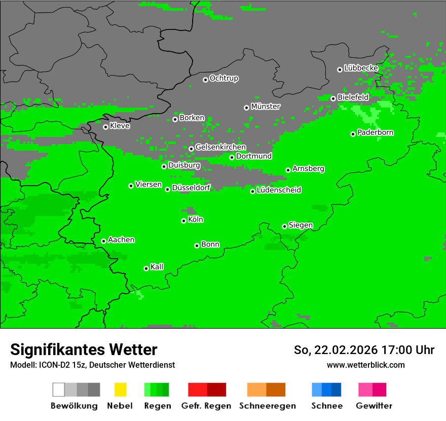 Signifikantes Wetter