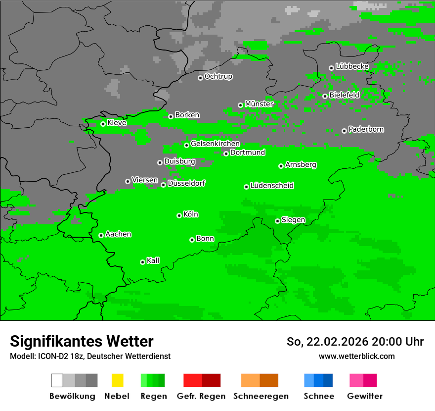 Signifikantes Wetter