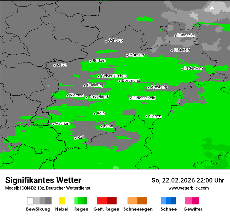 Signifikantes Wetter