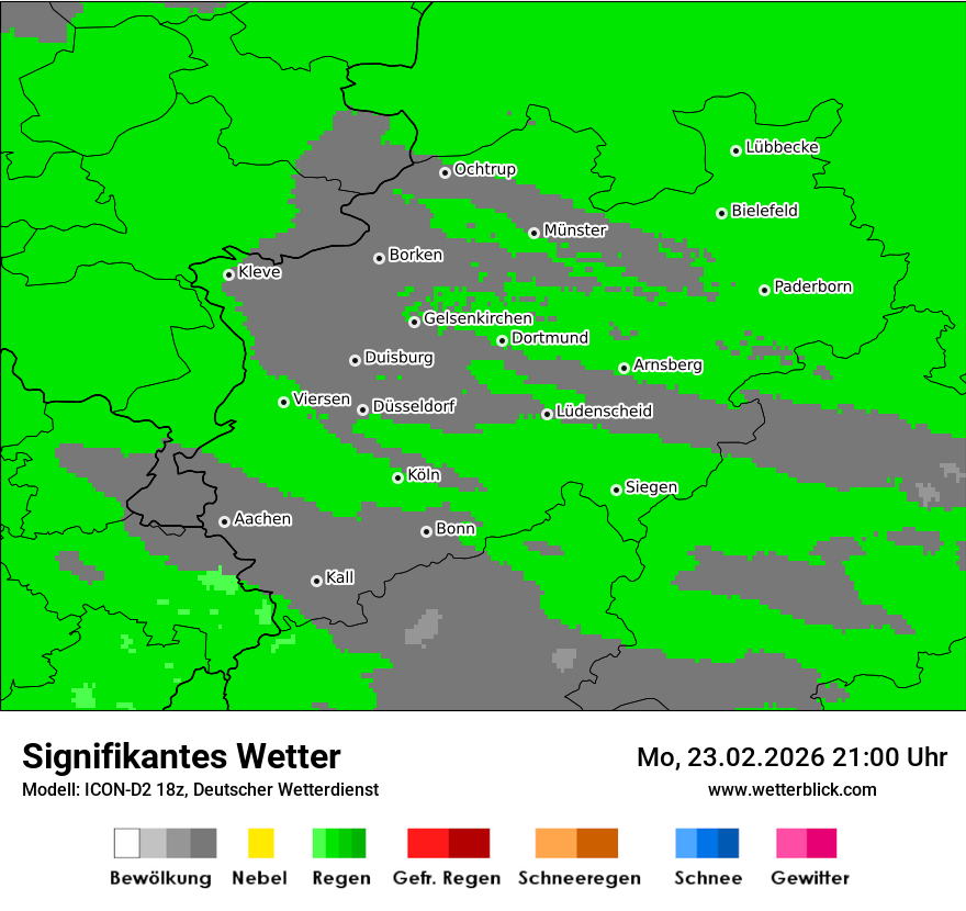 Signifikantes Wetter
