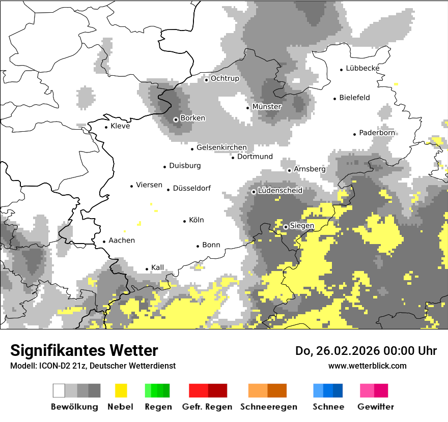 Signifikantes Wetter