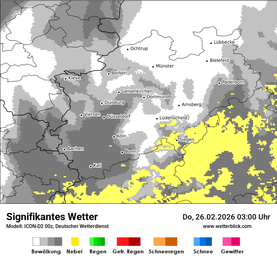 Signifikantes Wetter