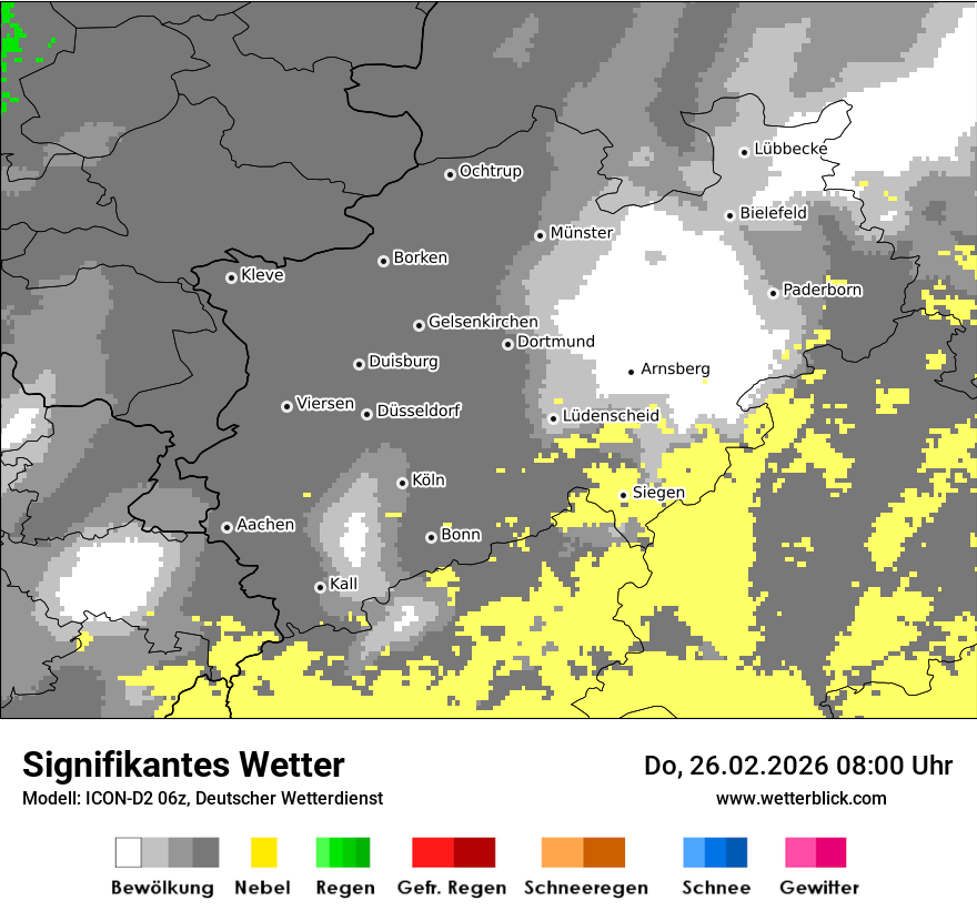 Signifikantes Wetter