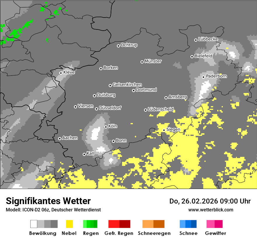 Signifikantes Wetter