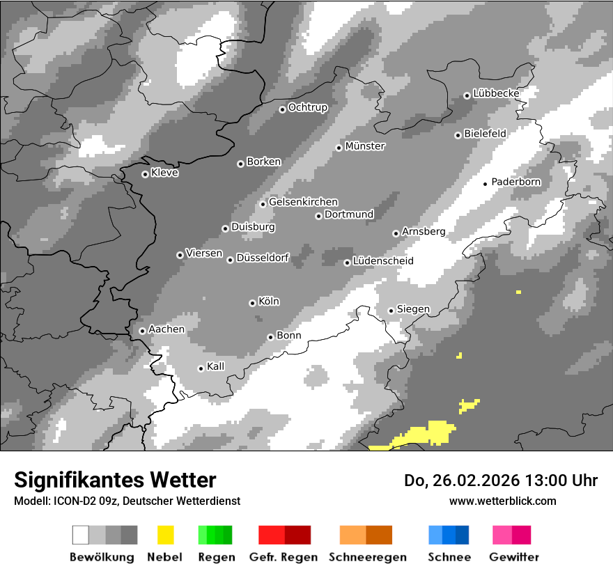 Signifikantes Wetter
