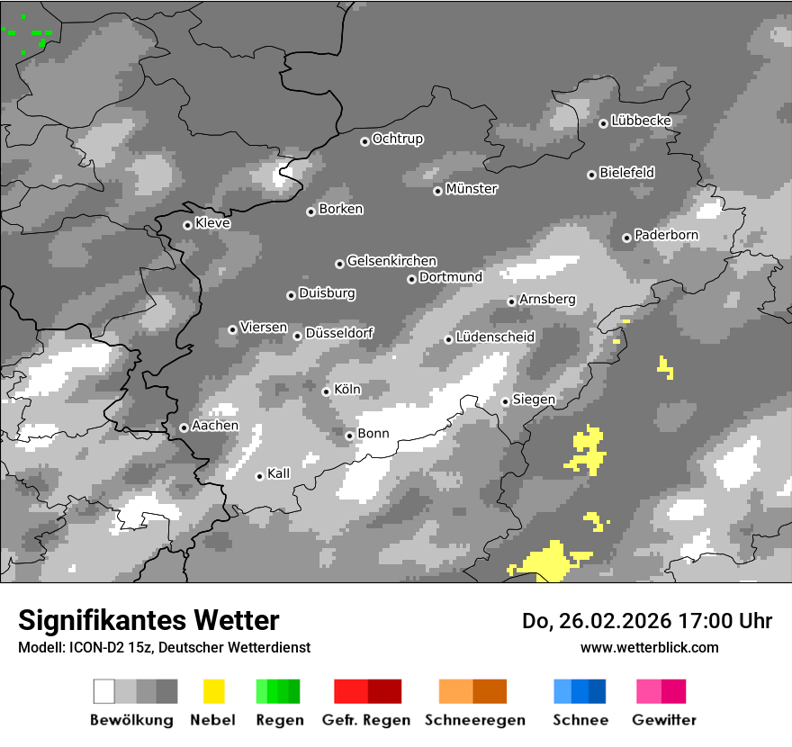 Signifikantes Wetter