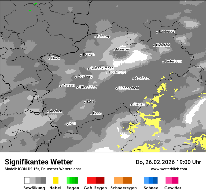 Signifikantes Wetter