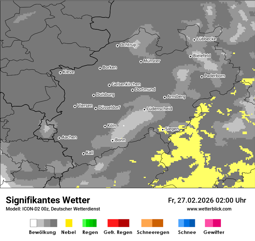 Signifikantes Wetter