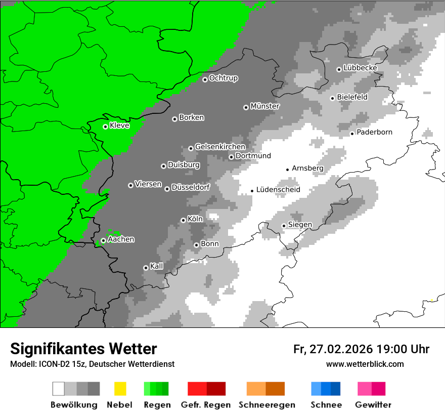 Signifikantes Wetter