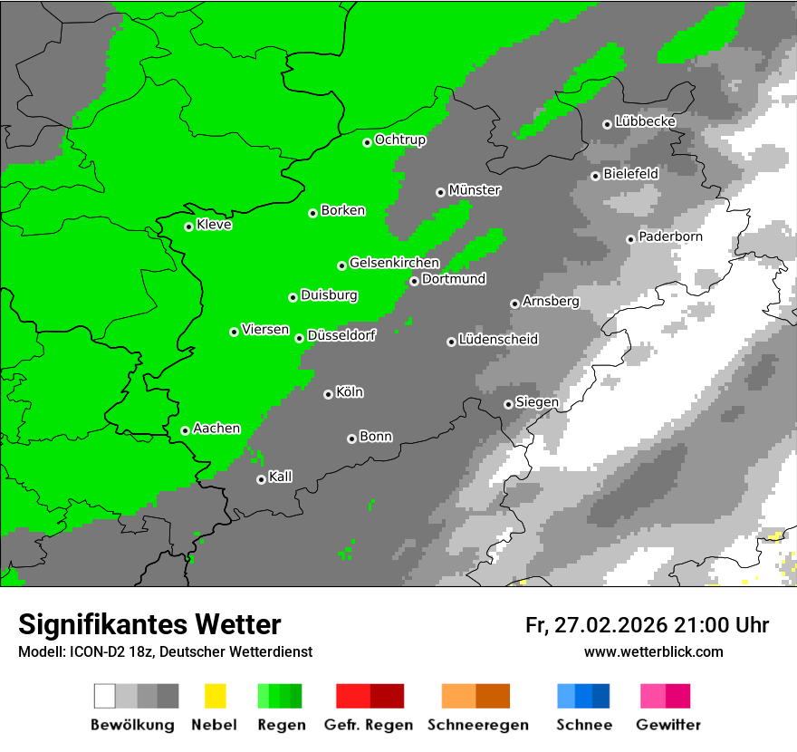 Signifikantes Wetter