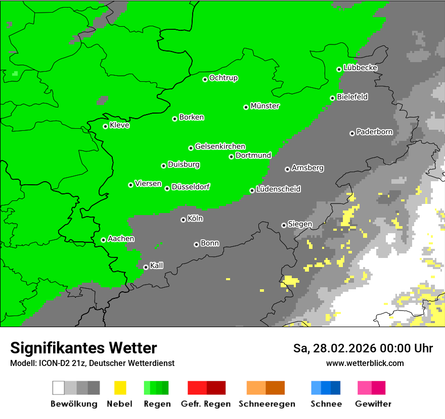 Signifikantes Wetter