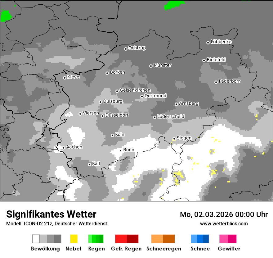 Signifikantes Wetter