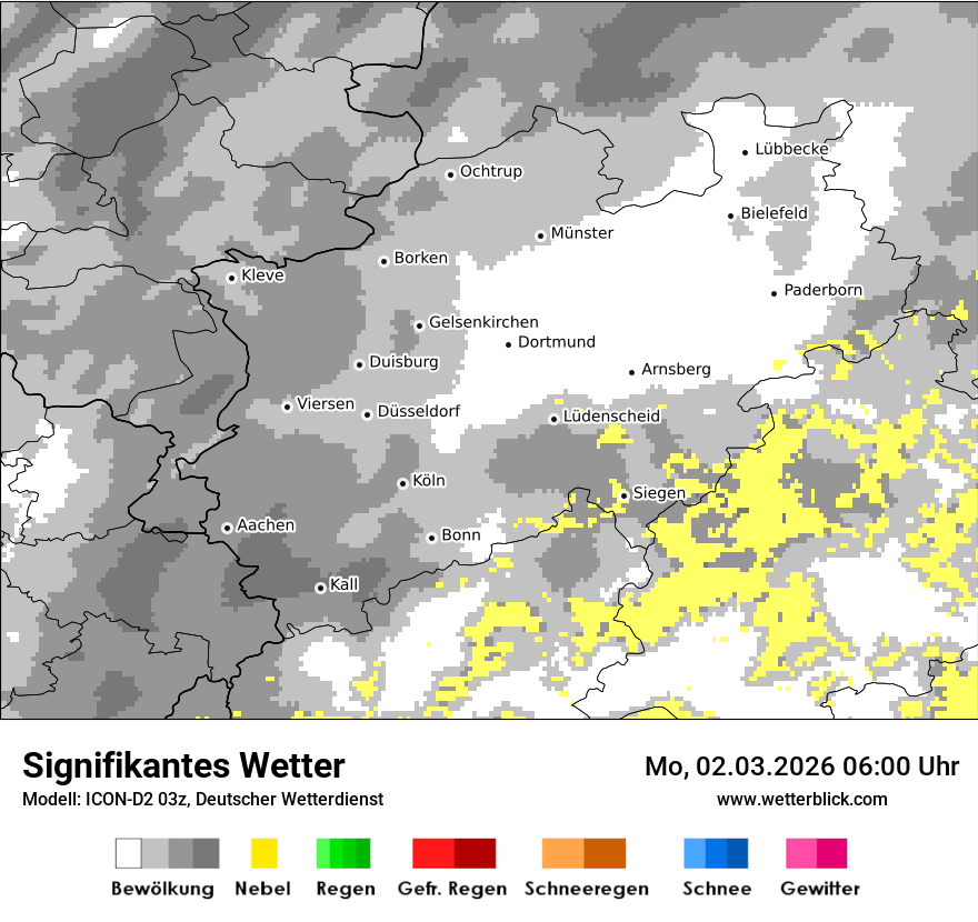 Signifikantes Wetter
