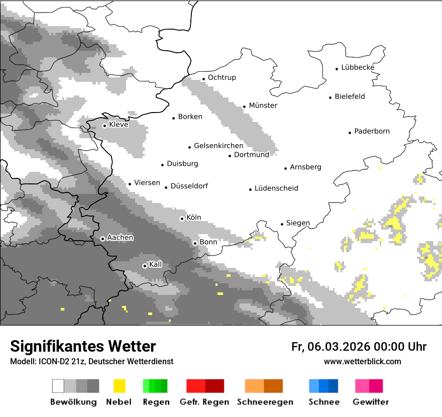 Signifikantes Wetter