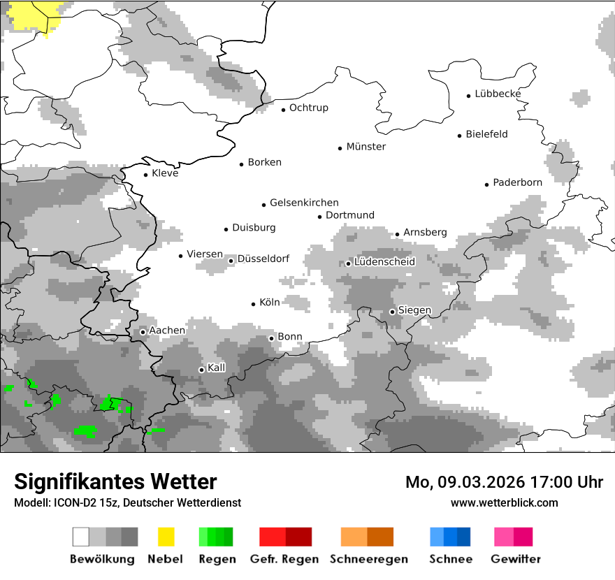 Signifikantes Wetter