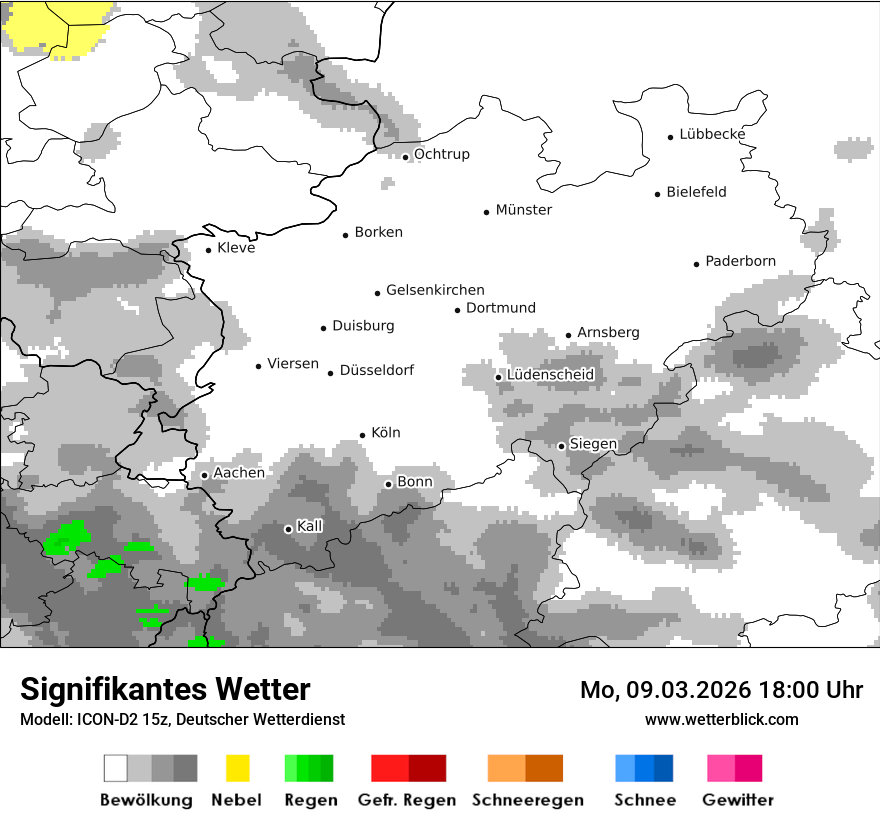 Signifikantes Wetter