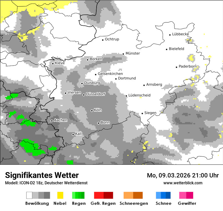 Signifikantes Wetter