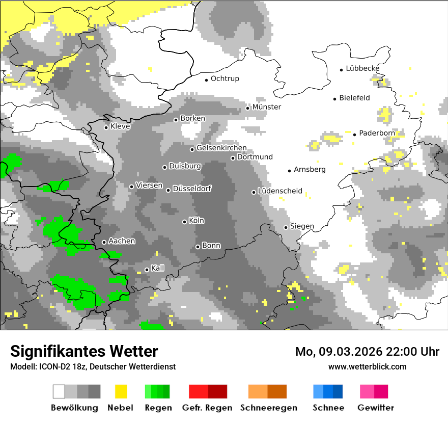 Signifikantes Wetter